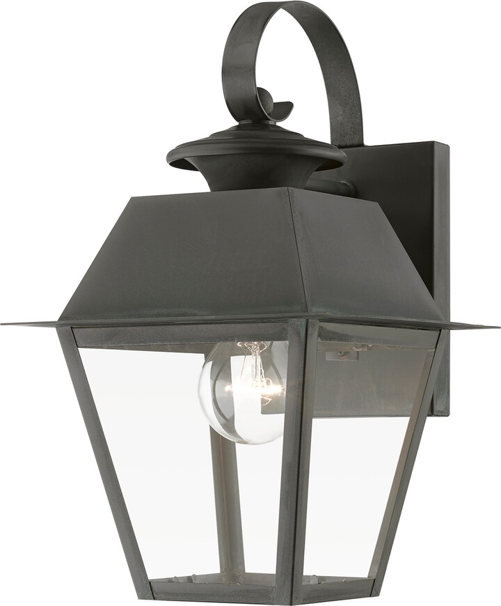 Livex Wentworth 1 Light Outdoor Small Wall Lantern