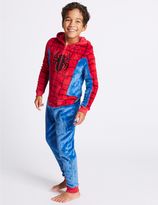 Thumbnail for your product : Marks and Spencer Spidermanâ"¢ Hooded Onesie (4-16 Years)