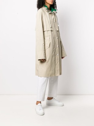 Army by Yves Salomon Double Garment Trench Coat
