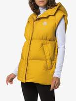 Thumbnail for your product : Moncler Cheveche logo detail hooded gilet