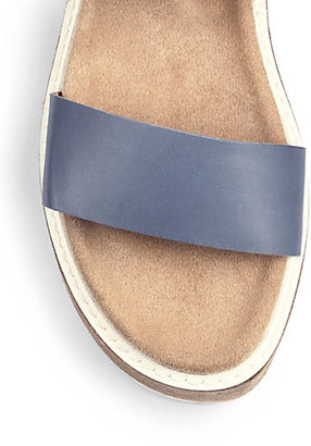 Aquatalia by Marvin K Omora Leather Platform Sandals