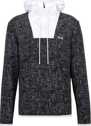HUGO BOSS Zip Sweatshirt - ShopStyle Knitwear