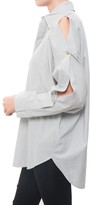 Thumbnail for your product : Helmut Lang Button Shoulder Top