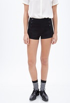 Thumbnail for your product : Forever 21 high-waisted sailor shorts