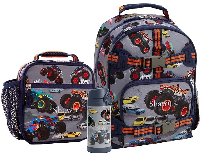 pottery barn hot wheels backpack
