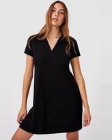 Thumbnail for your product : Cotton On Women's Black Mini Dresses - Tina Polo T-Shirt Dress - Size XS at The Iconic