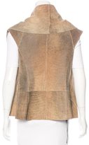 Thumbnail for your product : Kaufman Franco Kaufmanfranco Distressed Leather Vest