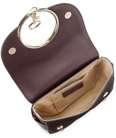 Thumbnail for your product : See by Chloe Mara Suede & Leather Saddle Bag
