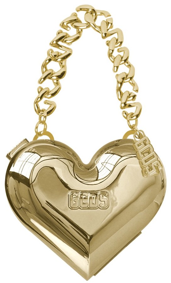 Gold heart bag Clearance