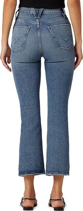 Hudson Faye Cropped Boot-Cut Jeans