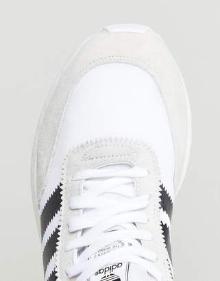 adidas I-5923 Runner Boost Sneakers In White CQ2489