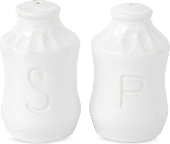 Vietri Pietra Serena Salt and Pepper Shakers