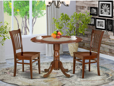 Alcott Hill Piece Drop Leaf Solid Wood Dining Set