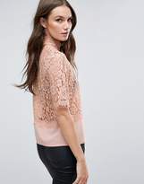 Thumbnail for your product : Y.a.s Luna Lace Shell Top
