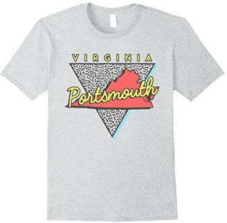 V&A Portsmouth Virginia T Shirt Vintage VA Triangle