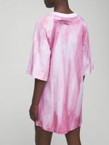 Thumbnail for your product : Moschino Printed Cotton Jersey T-shirt Dress