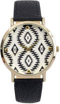 Thumbnail for your product : Journee Collection Womens Aztec Print Dial Watch