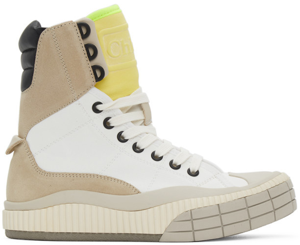 chloe high top sneakers