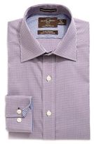 Thumbnail for your product : Black Brown 1826 Fitted Textured Button-Down Dress Shirt