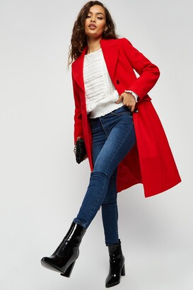 Petite Fitted Coat | Shop the world's largest collection of fashion |  ShopStyle UK