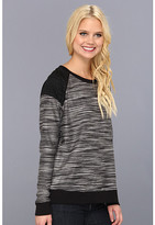 Thumbnail for your product : Three Dots Contrast Boxy Sweatshirt