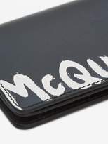 Thumbnail for your product : Alexander McQueen Graffiti Business Card Holder