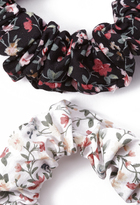 Thumbnail for your product : Forever 21 Wild Floral Scrunchie Set