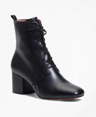 Brooks Brothers Lace-Up Leather Boots