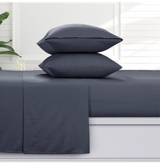 Azores Home Azores Solid 100% Cotton Flannel Sheet Set - ShopStyle