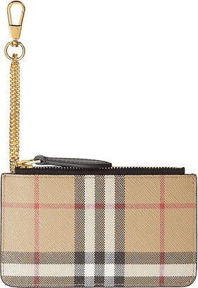 Burberry Womens Wallet On Chain Burgundy – Luxe Collective