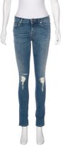 Thumbnail for your product : IRO Distressed Mid-Rise Jeans