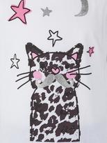 Thumbnail for your product : Free Spirit 19533 Freespirit Girls Cat Glitter Print PJ Set (2 Pack)