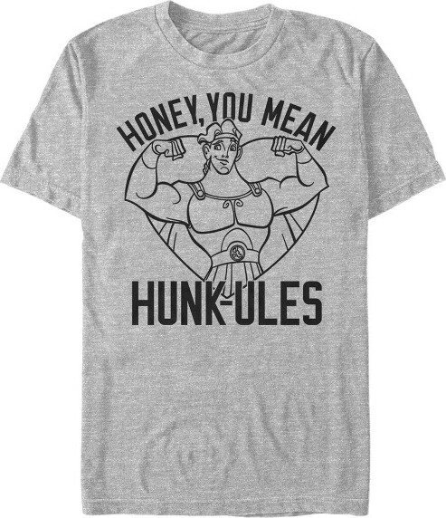 Hercules Men'sHerculesHoney,YouMeanHunk-ulesT-Shirt-AthleticHeather-Small