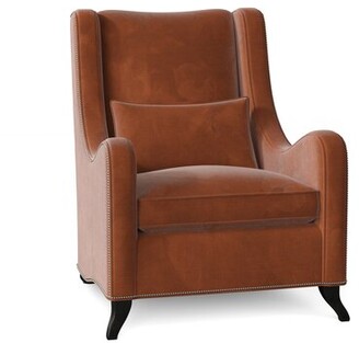 Caracole Classic Just Wing It 32.5" Wide Down Cushion Wingback Chair