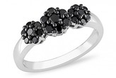 Thumbnail for your product : Ice 1/2 CT Black Diamond TW 10K White Gold Fashion Ring