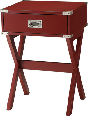 Longshore Tides Nightstand 1-Drawer End Table Living Room Beside Table