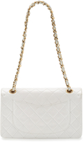 Thumbnail for your product : Chanel Ivory Lambskin Small Double Flap Bag