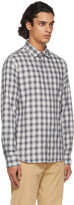 Thumbnail for your product : Officine Generale Grey & White Check Giacomo Shirt