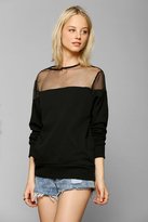 Thumbnail for your product : Urban Outfitters ByCORPUS Mesh-Inset Pullover Sweatshirt