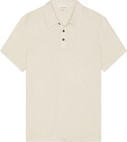 FORMER Ag Open Collar Polo - ShopStyle