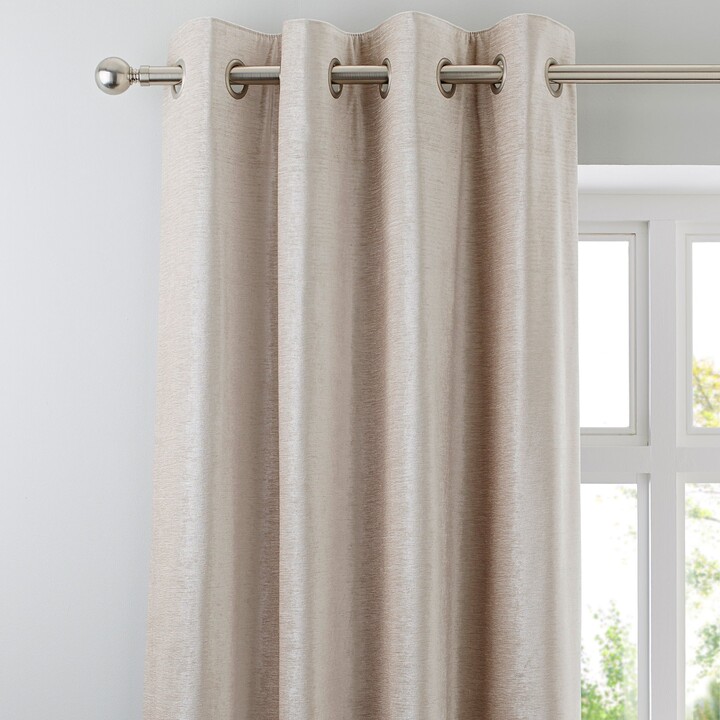 Dunelm Dorma Lymington Cream Eyelet Curtains Cream ShopStyle