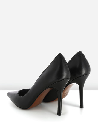 LAUREN MARINIS - Women's Black Stilettos - Vargas - Size One Size, 40 at The Iconic