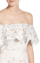 Thumbnail for your product : Eliza J Women's Off The Shoulder Lace Gown