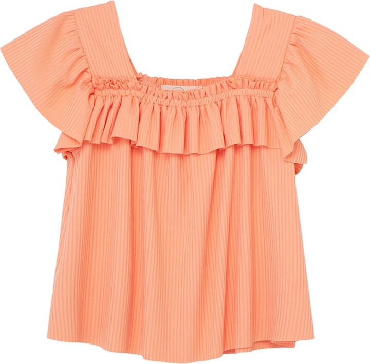 Peek Solid Babydoll Top