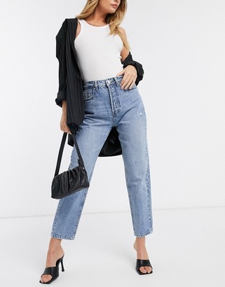 stradivarius straight jeans