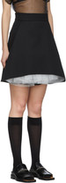 Thumbnail for your product : SHUSHU/TONG SSENSE Exclusive Black A-Shape Skirt