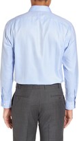 Thumbnail for your product : Nordstrom Mens Shop Smartcare™ Trim Fit Herringbone Dress Shirt