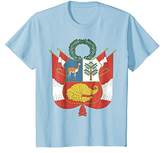 Thumbnail for your product : Peru coat of arms T-shirt Tee Tees T Shirt Tshirt