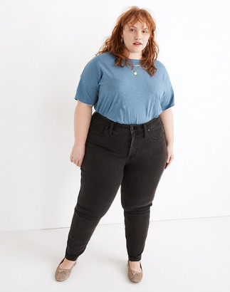madewell black high rise jeans