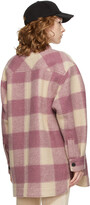 Thumbnail for your product : Etoile Isabel Marant Beige & Pink Check Harveli Jacket